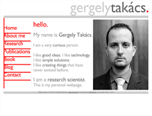 Tablet Screenshot of gergelytakacs.com